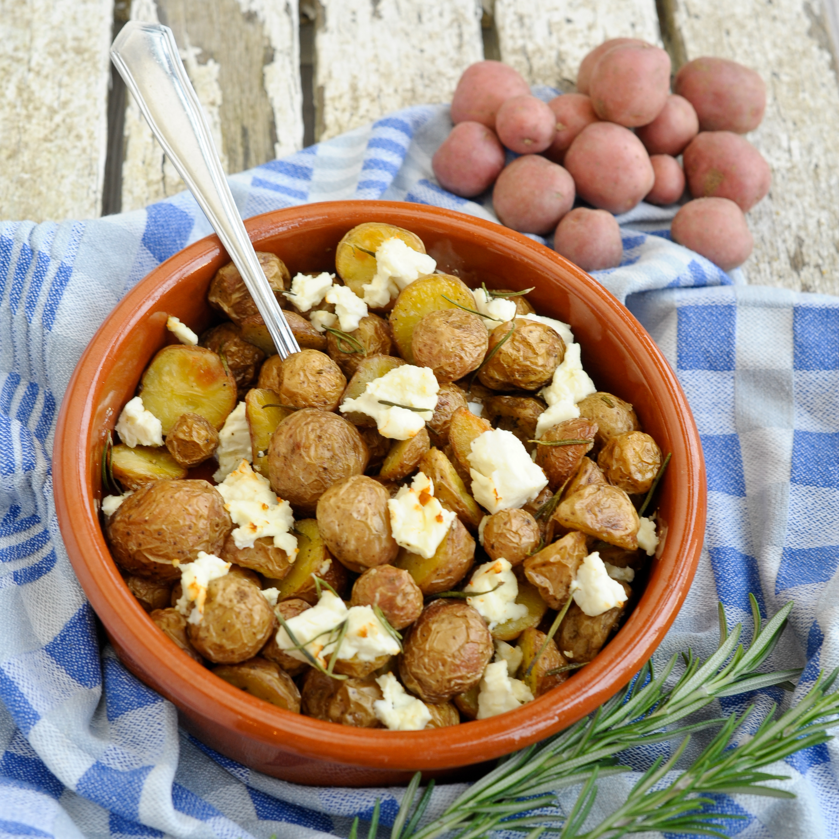 Cherry Potatoes op Griekse wijze